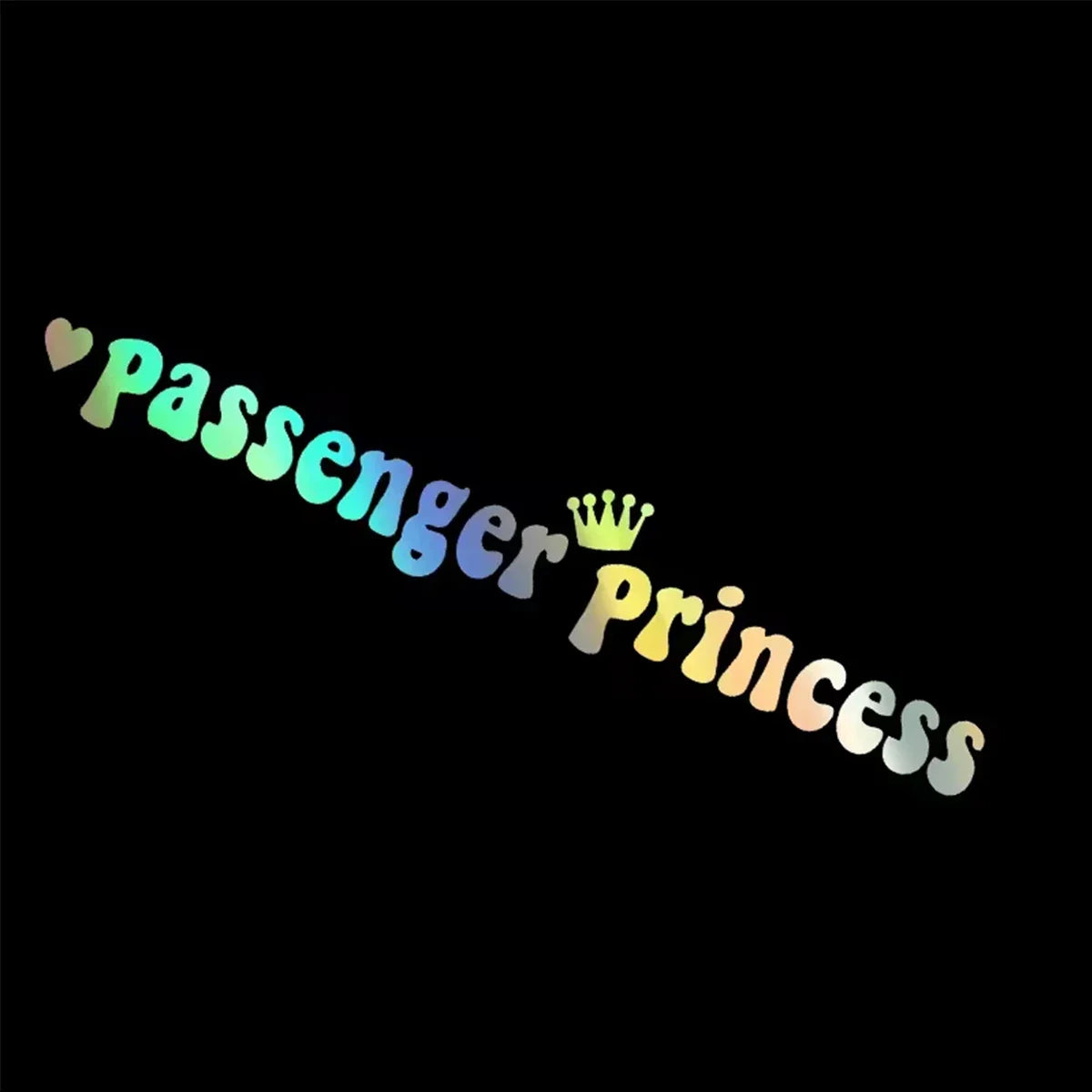 Auto stickers - Passenger Princess ontwerp voor stijlvolle auto's