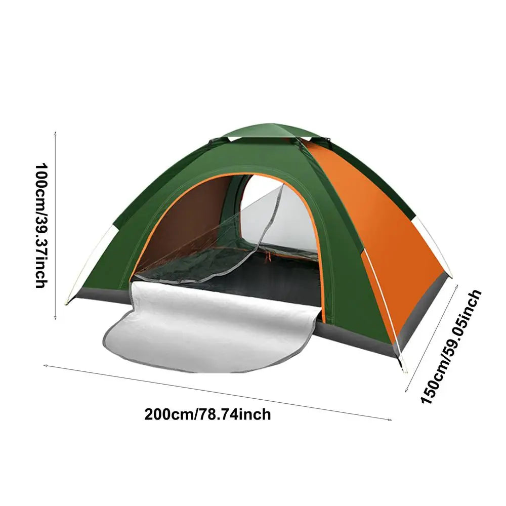Decathlon tent met aerodynamisch design – Bestand tegen wind