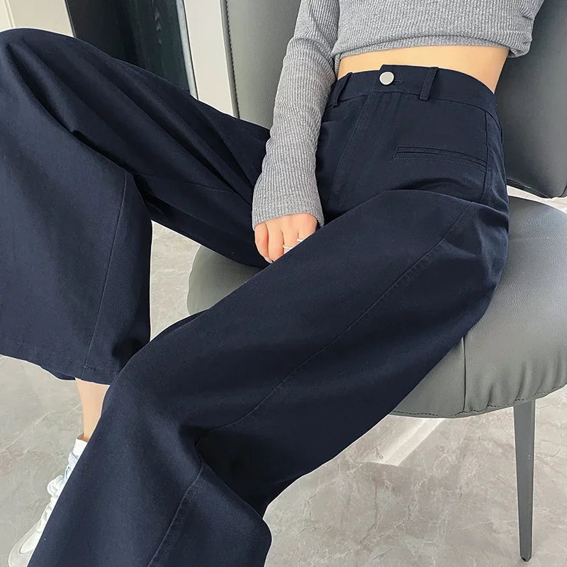 H&M linnen broek dames cropped model – Luchtig en modern