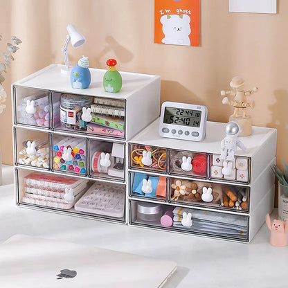 Flexibele desk organiser met modulair design