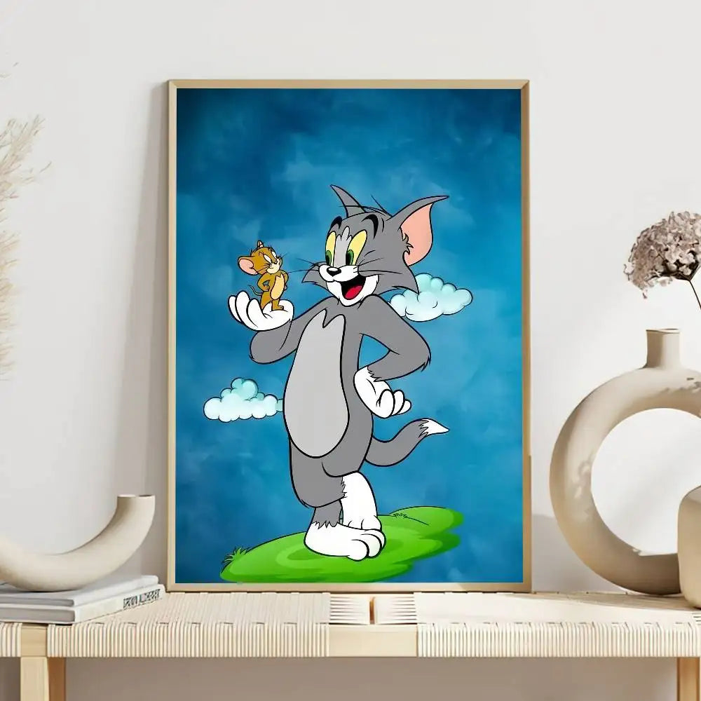 Zwart-wit portretposter