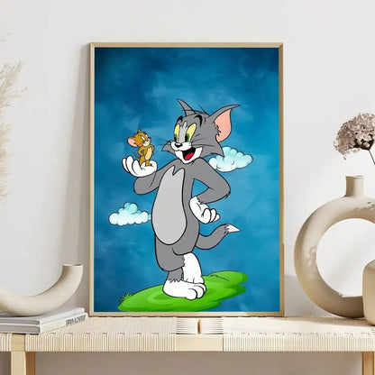 Zwart-wit portretposter