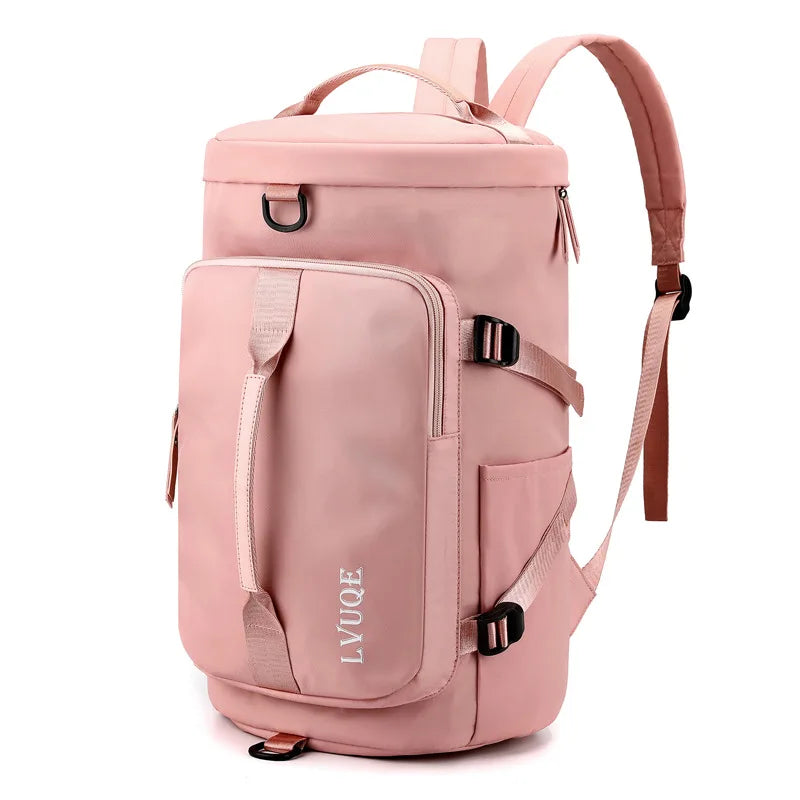 Rugzak als handbagage met handvat bovenop
