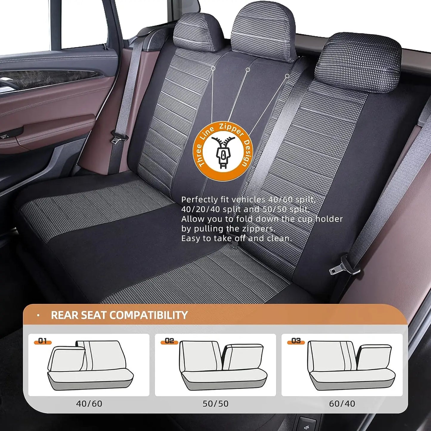 Autostoel hoezen Action sportdesign – Opvallend en cool