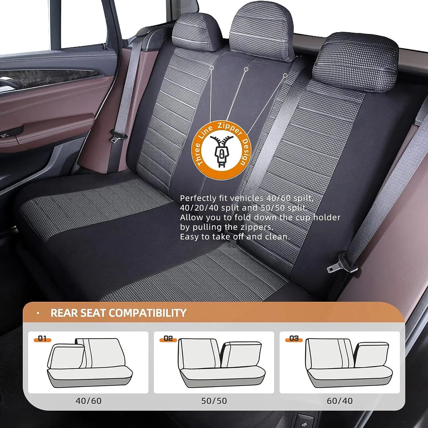 Autostoel hoezen Action sportdesign – Opvallend en cool