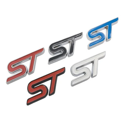 Auto stickers - ST badge ontwerp voor unieke uitstraling