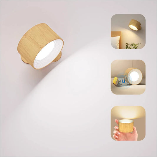 Wandlamp batterijen met draaibare kop – Richtbaar licht