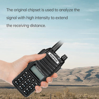 Alecto walkie talkie met lange batterijduur