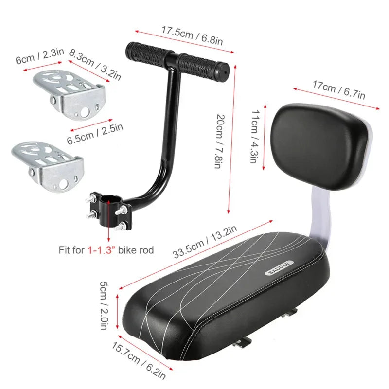 Fietszadels met ergonomische ondersteuning
