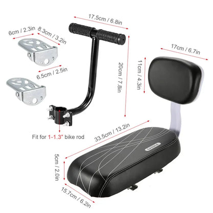Fietszadels met ergonomische ondersteuning