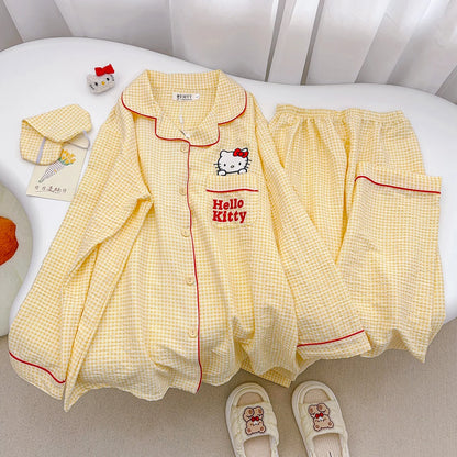 Dames pyjama set met elastische taille