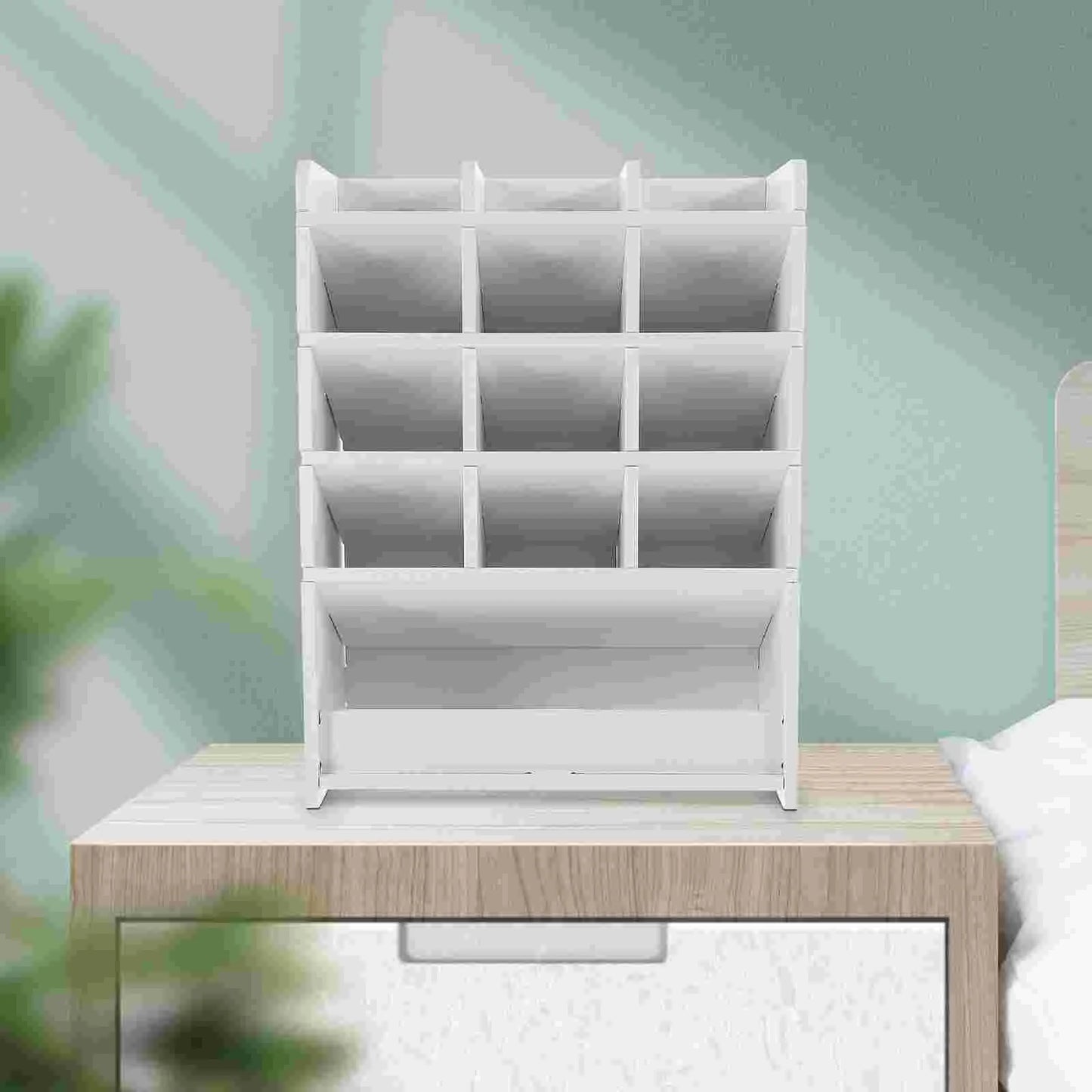 Zwarte bureau organizer – Eenvoudig en elegant