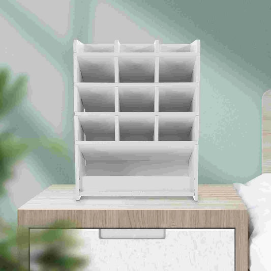 Zwarte bureau organizer – Eenvoudig en elegant