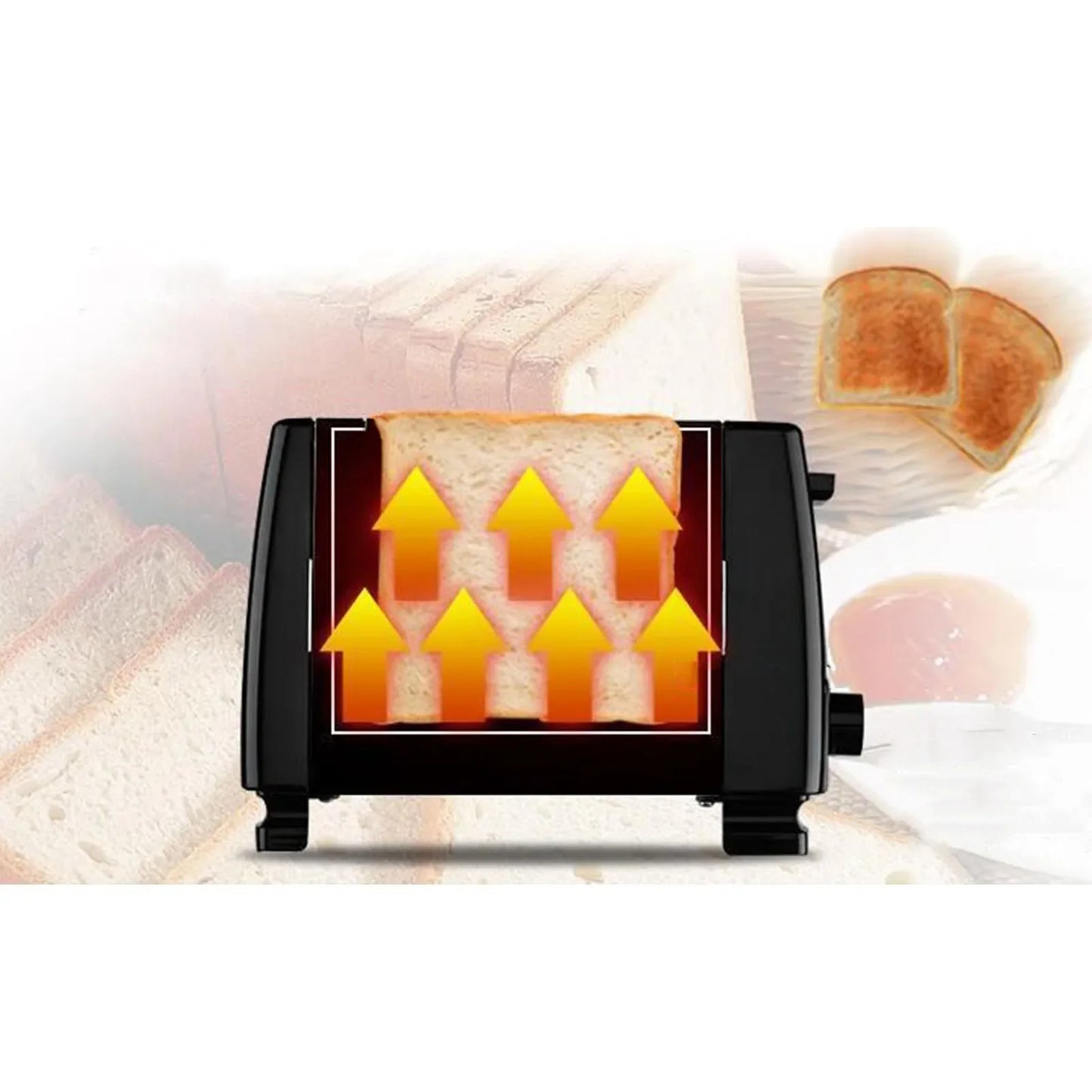 Lidl broodrooster met automatische centrering