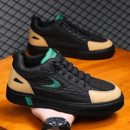 Zomerse herenschoenen met retro look