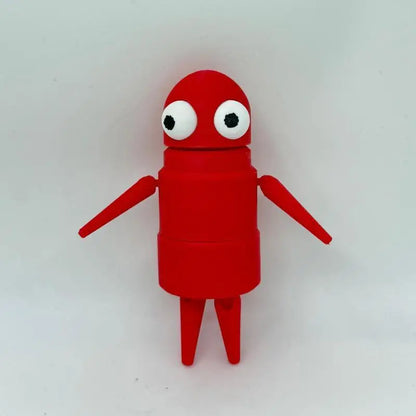 Fidget toys met drukknoppen en klikbare randen