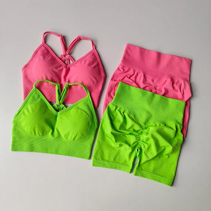 Dames yoga kleding met flexibele stof
