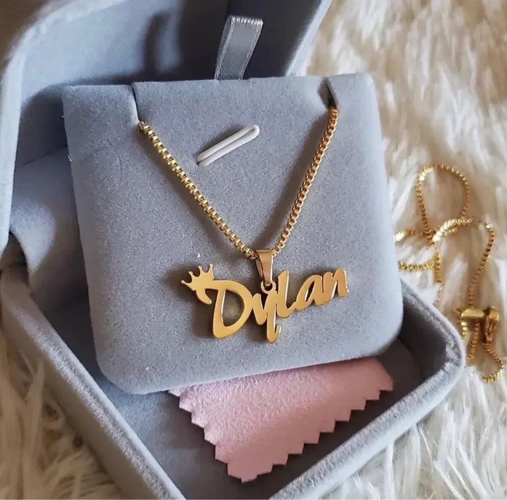 Ketting met naam als blijvende herinnering