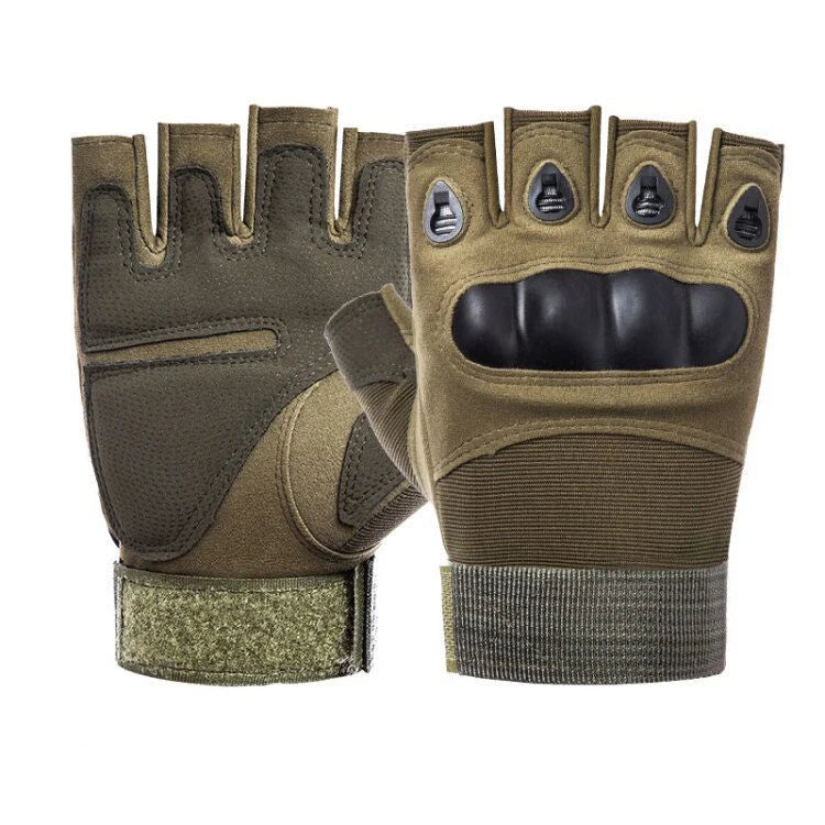 Heren handschoenen van leer met moderne details