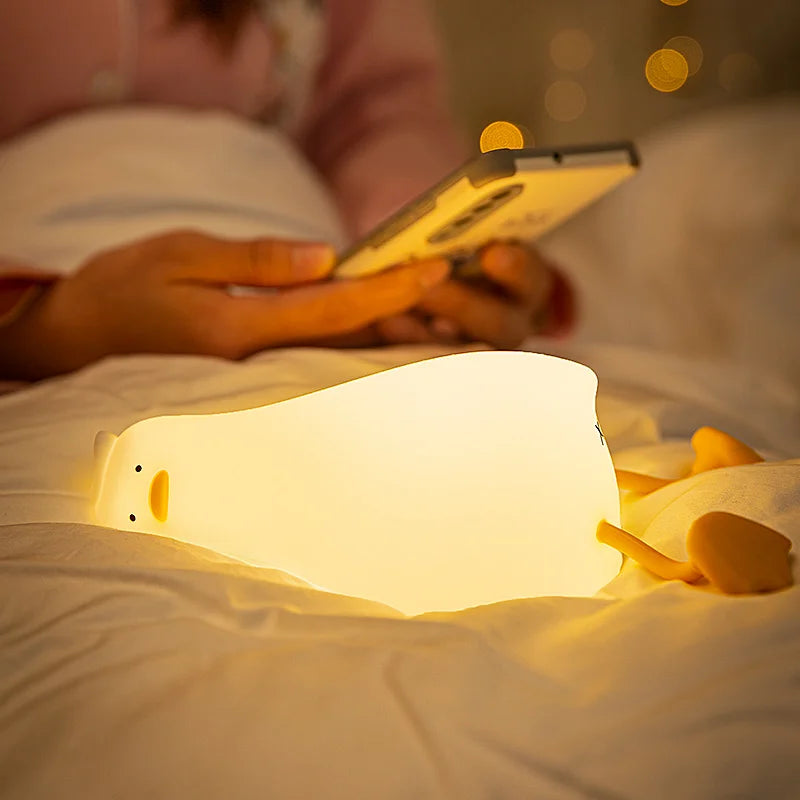 Lamp nachtkastje met matglas – Diffuus licht