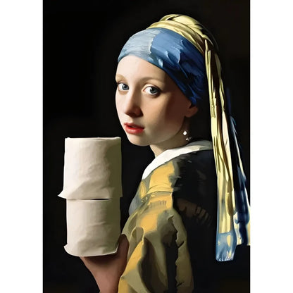 Abstracte poster in neutrale kleuren