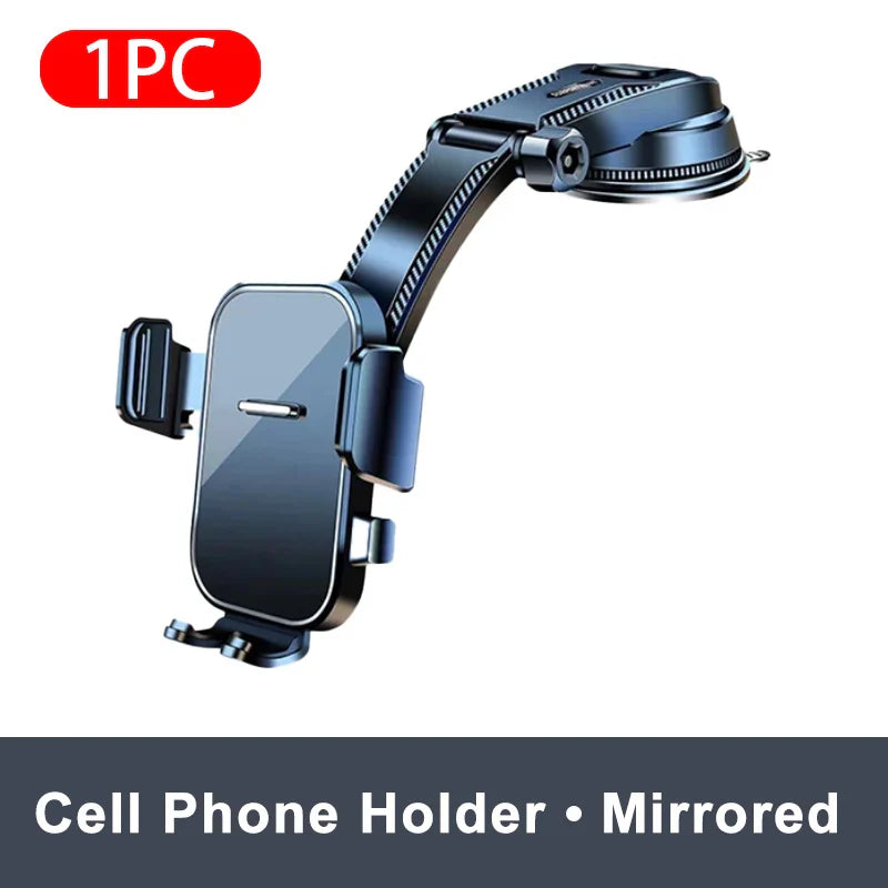Telefoonhouder auto met soft-touch coating – Luxe uitstraling