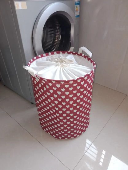 Kwantum trendy wasmand met grafische print