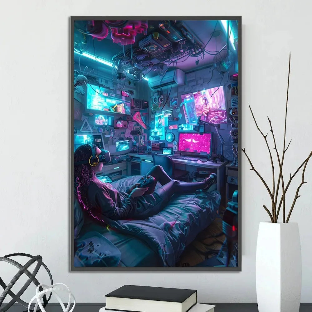 Artistieke posters voor woonkamer en hal