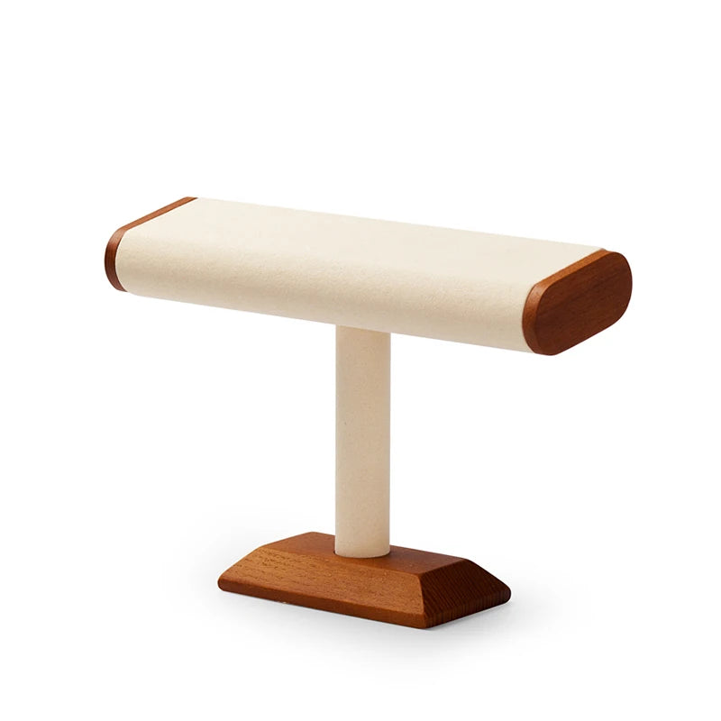 Sieradenhouder met houten accenten – Warm en stijlvol