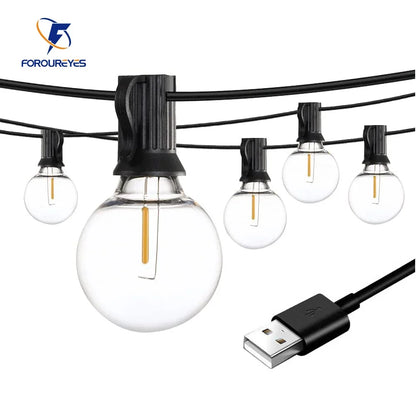 Transparante licht slinger – Voor een subtiel effect