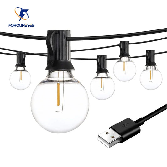 Transparante licht slinger – Voor een subtiel effect