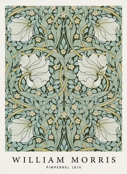 Poster met dieren in zachte kleuren