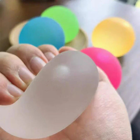 Stressbal Action met stress-release slogan