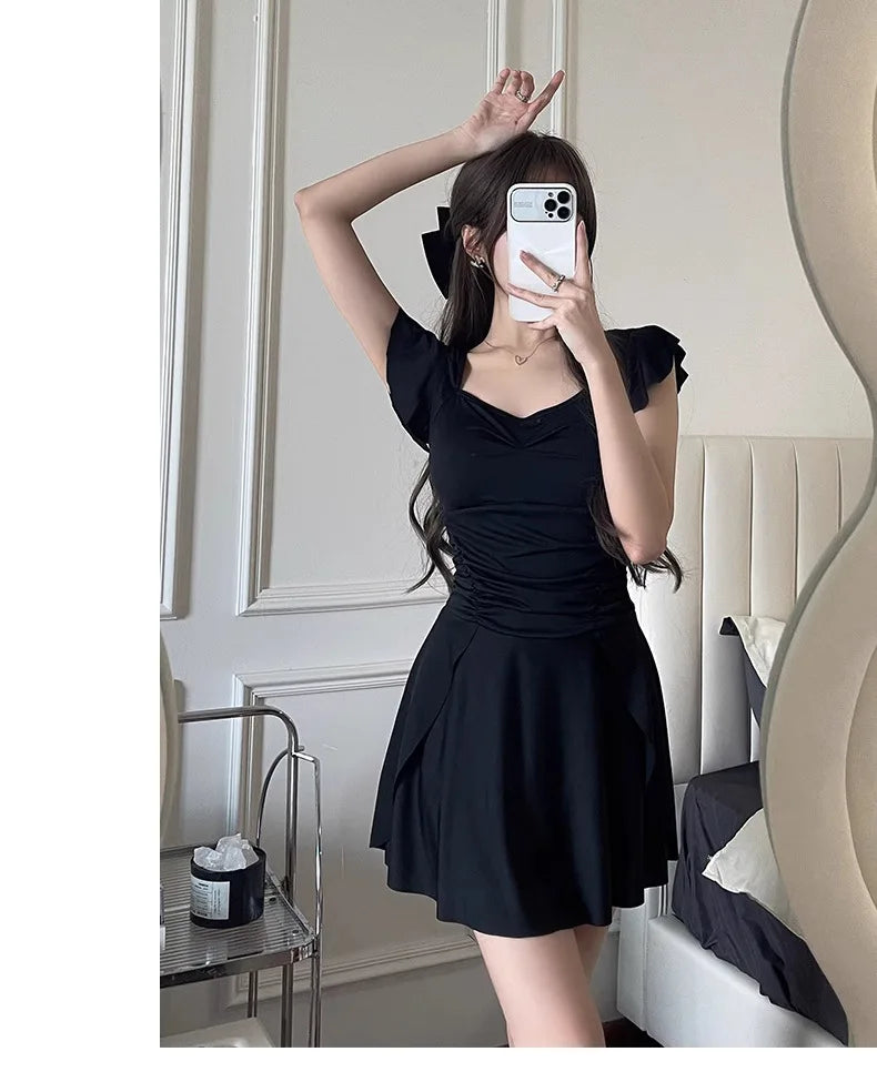 Zwemjurk dames met ruches – Modieus en elegant