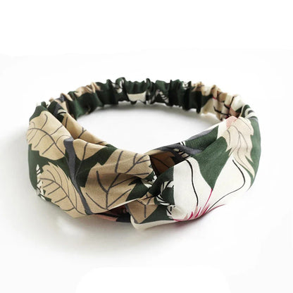 Sierlijke haarband met bloemen voor dames