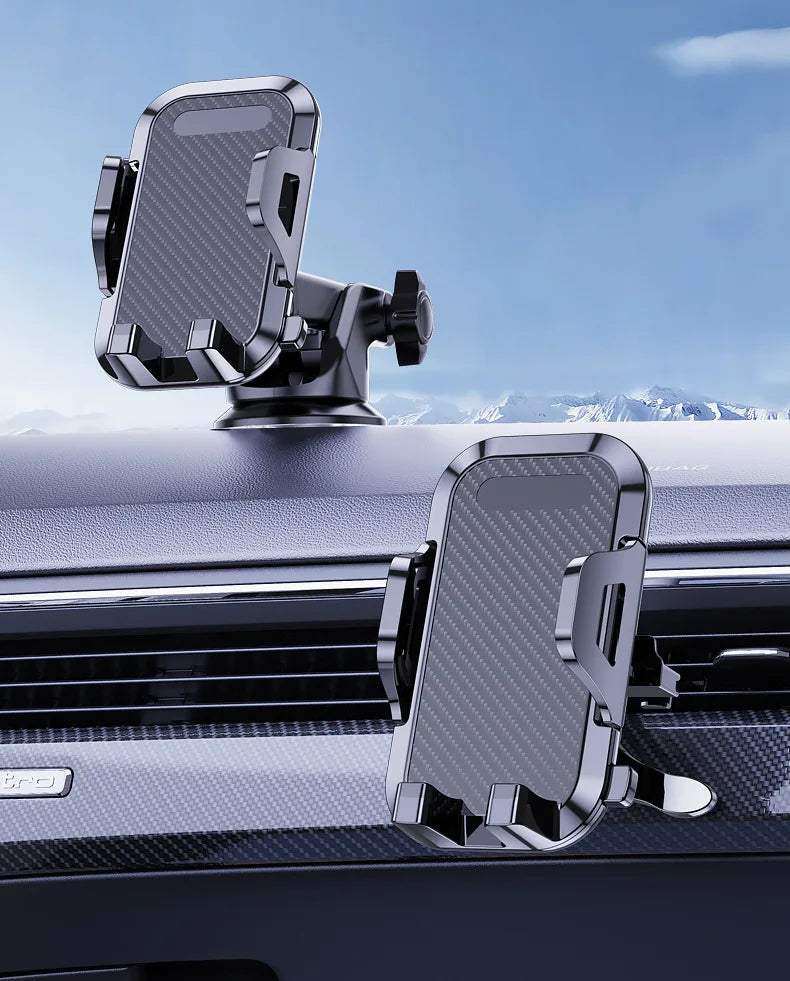 Compacte telefoonhouder auto – Minimalistisch en efficiënt