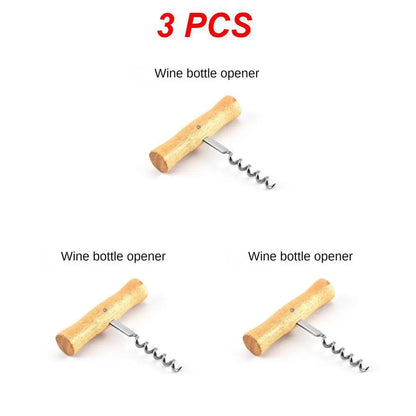 Blokker kurkentrekker met flessenopener – 2-in-1 tool