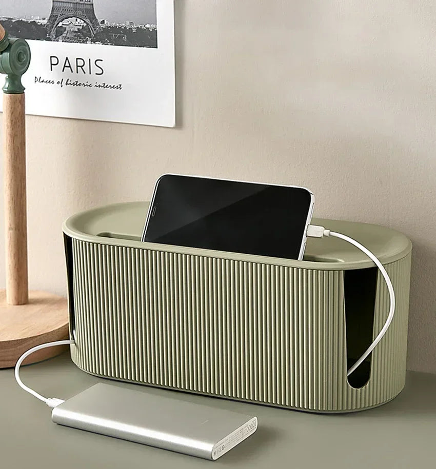 Snoeren opbergen in moderne doos – Clean look