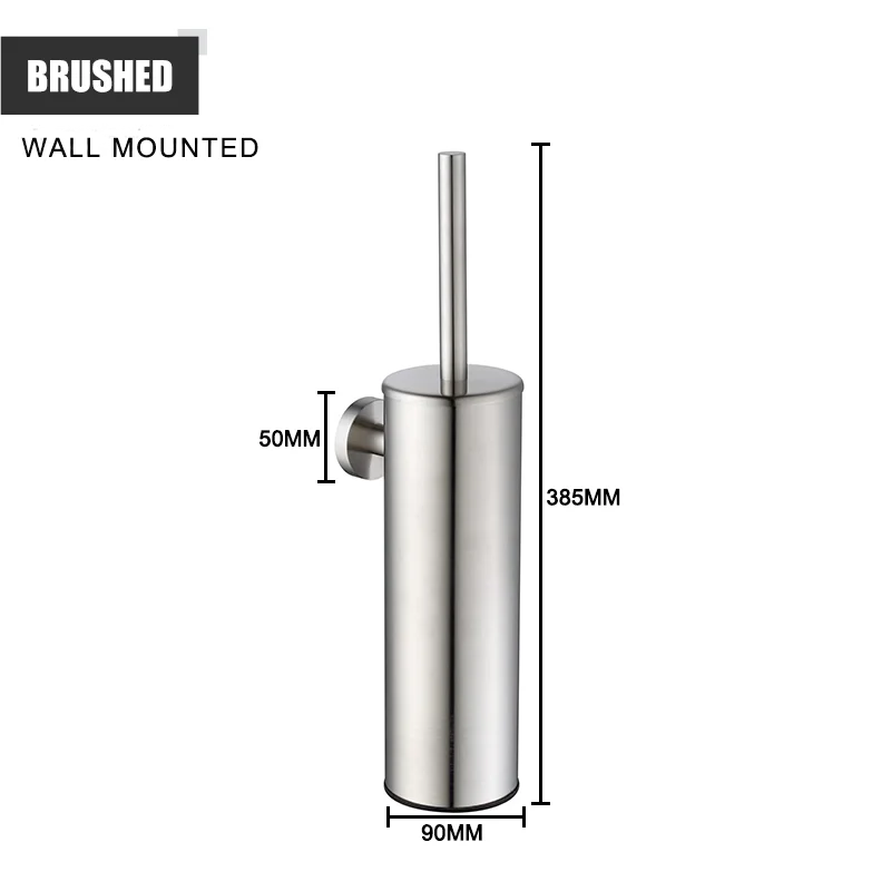 Toilet borstel in keramische houder – Elegant en stevig