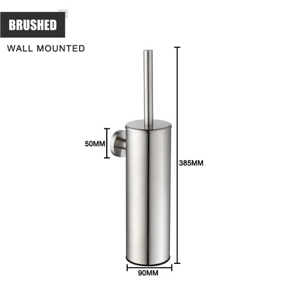Toilet borstel in keramische houder – Elegant en stevig
