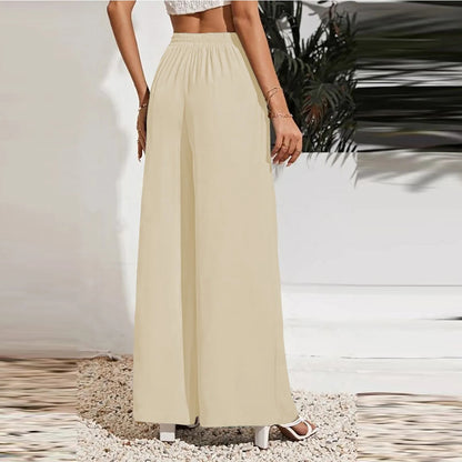 Zara linnen broek dames met elegant silhouet – Perfect voor elke dag
