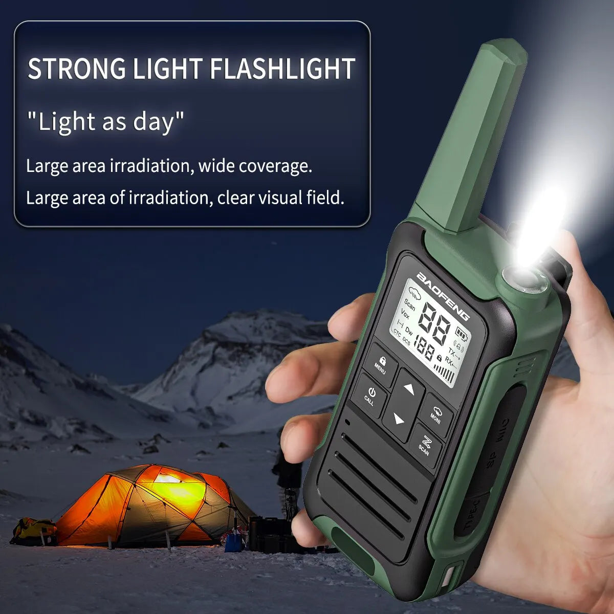 Walkie talkie Action met helder display