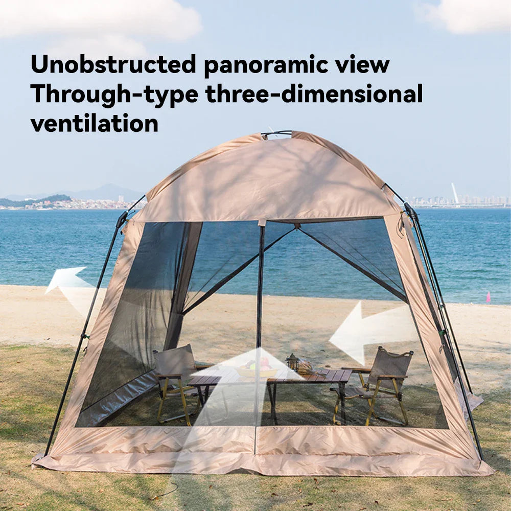 Pop-up strandtent – Ideaal voor zonnige dagen