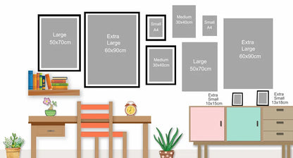 Poster met typografie – Eenvoudig en krachtig