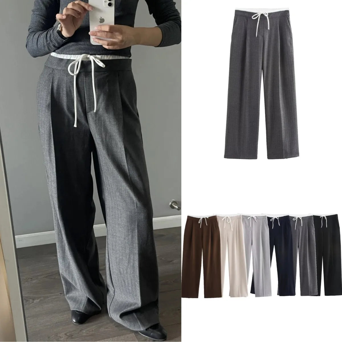 C&A linnen broek dames met rechte snit – Simpel en mooi