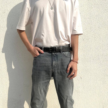Elegante herenriem voor nette werkoutfits