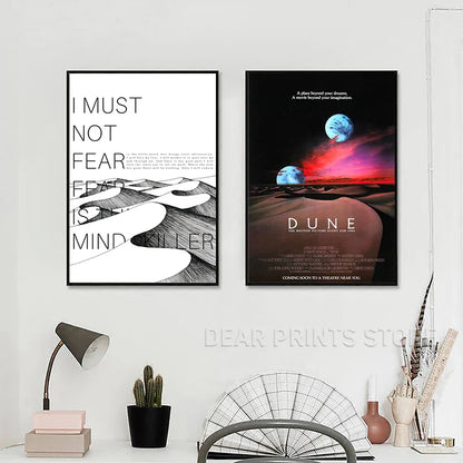 Posters in galerie-opstelling combineren