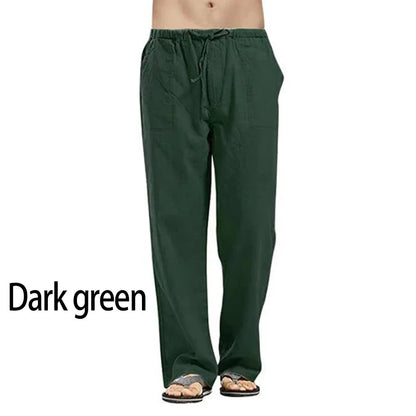 Linnen broek man in loose fit – Comfort in elke stap