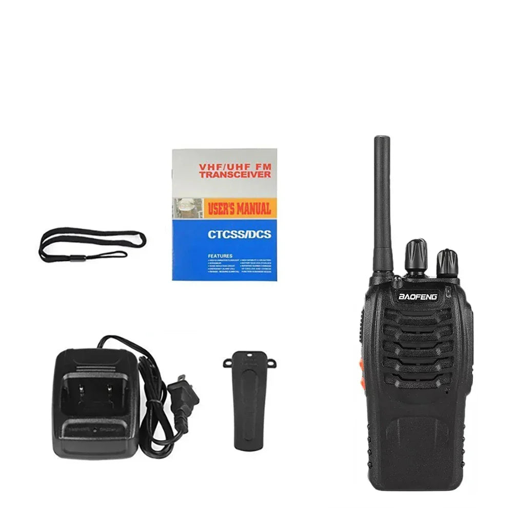 Walkie talkies met anti-interferentie technologie