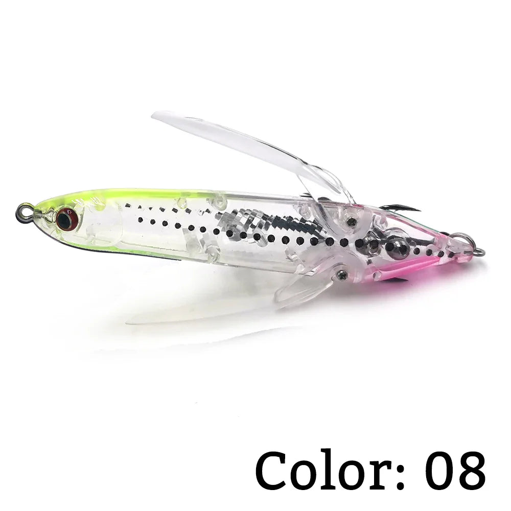 Realistische jerkbait voor actieve snoek